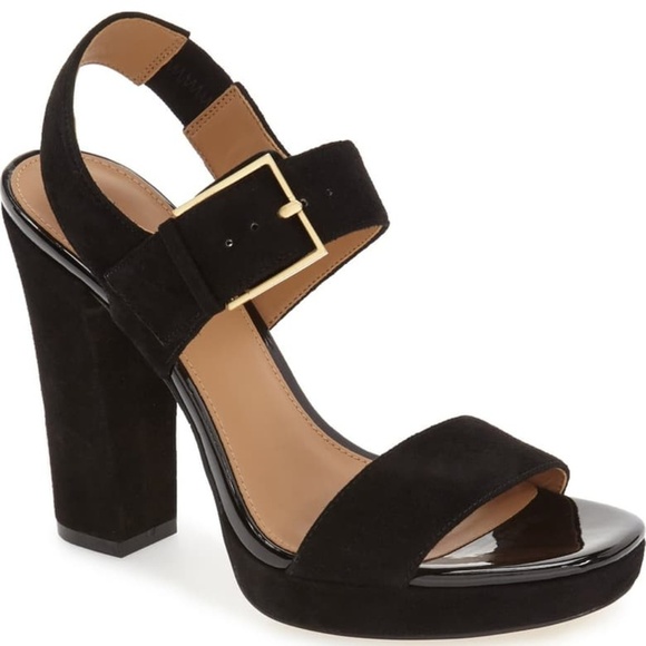 Calvin Klein Block Heel Sandal - Picture 1 of 7